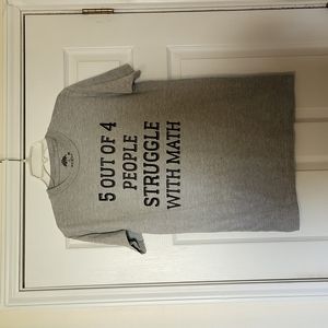 Ann Arbor Funny Math T-shirt - Mens Medium